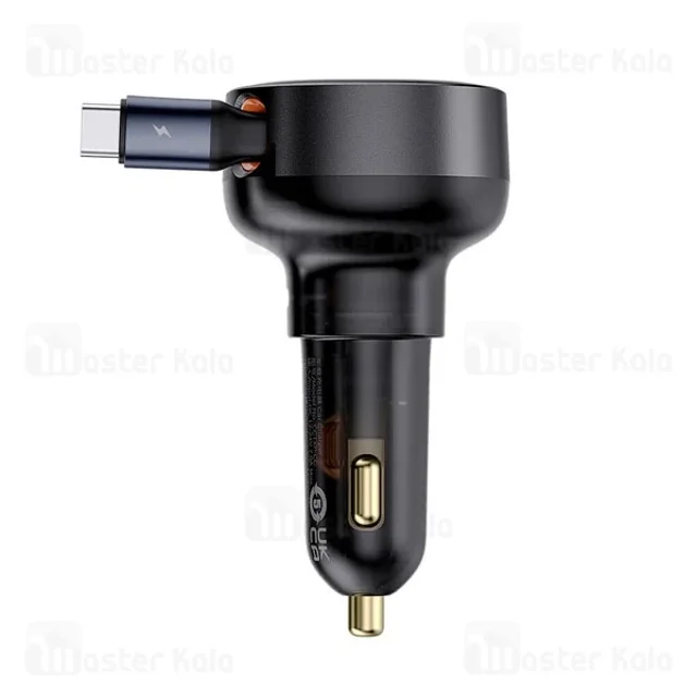 شارژر فندکی بیسوس Baseus cctxp-cc Enjoyment Pro C00057802111 توان 60 وات همراه با کابل - تصویر 3