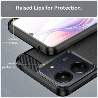 قاب فیبر کربنی شیائومی Xiaomi Poco C65 Rugged Armor Fiber Carbon - تصویر 6