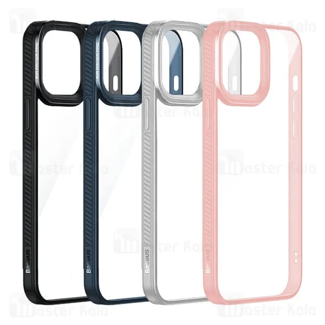 قاب محافظ بیسوس آیفون Apple iPhone 13 Pro Max Baseus Air Armor Crystal Phone Case - تصویر 2