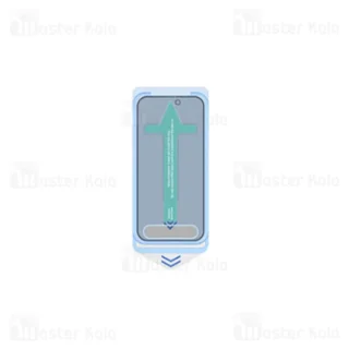 گلس حریم شخصی تمام صفحه تمام چسب کوتتسی Apple iPhone 15 Pro Max Coteetci 35027 Protective - تصویر 2