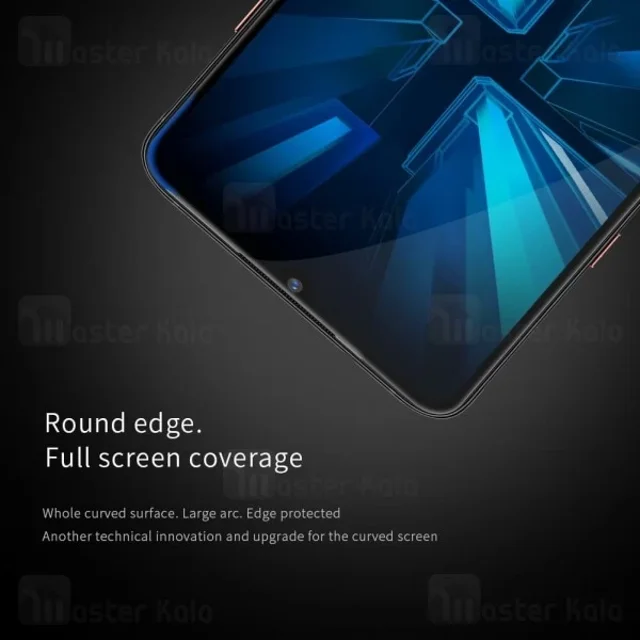 محافظ صفحه شیشه ای تمام صفحه تمام چسب نیلکین ویوو vivo iQOO XD CP+ Max - تصویر 6