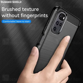 قاب فیبر کربنی موتورولا Motorola Moto G22 Rugged Armor Fiber Carbon - تصویر 4