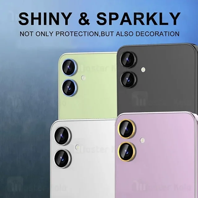 محافظ لنز فلزی دوربین سامسونگ Samsung Galaxy A05 Lens Shield - تصویر 6