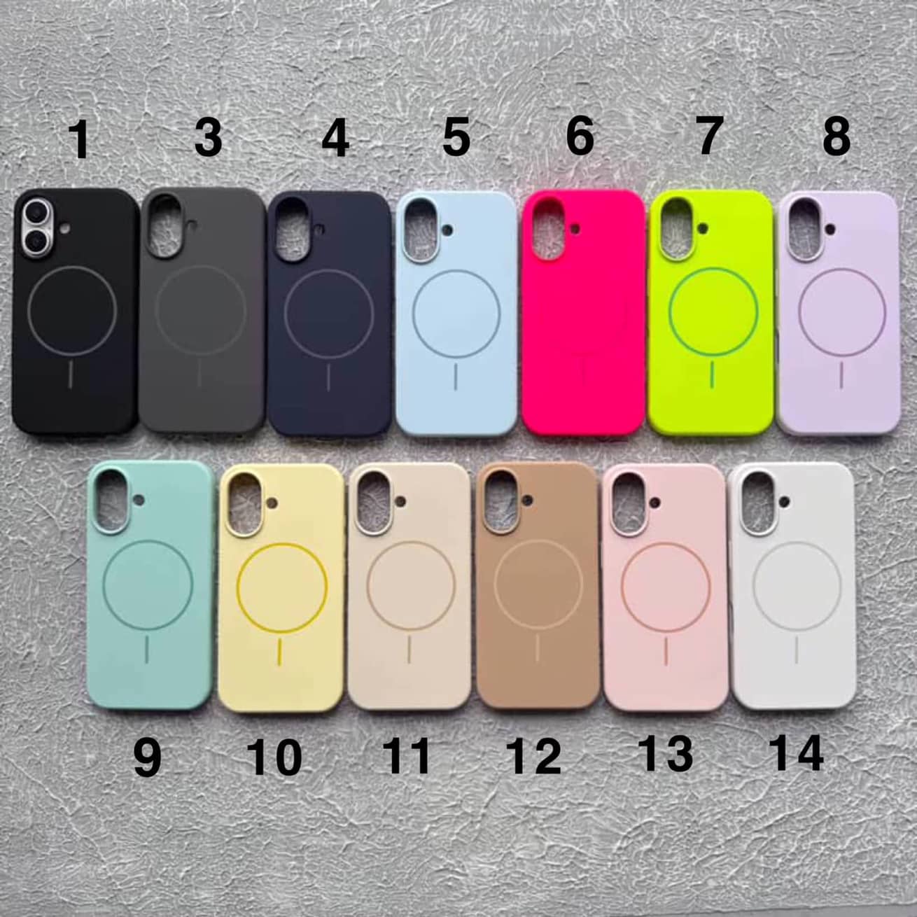 قاب سیلیکونی مگنتی آیفون ۱۶