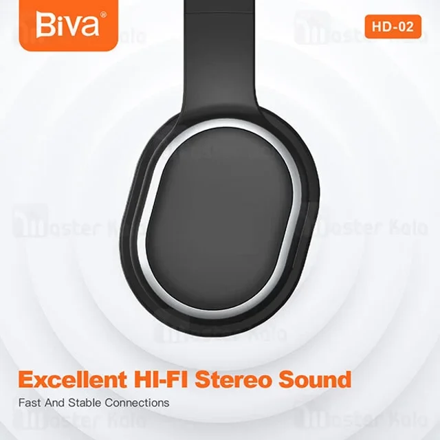 هدفون بلوتوث بیوا Biva HD-02 - تصویر 5