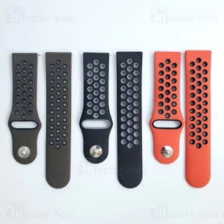 بند سیلیکونی طرح نایکی ساعت هوشمند Xiaomi Haylou Solar LS05 / RT LS05S Strap Silicone Band - تصویر 8