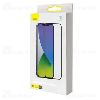 پک 2تایی محافظ صفحه شیشه ای تمام صفحه بیسوس آیفون Apple iPhone 12 Mini Baseus - تصویر 5
