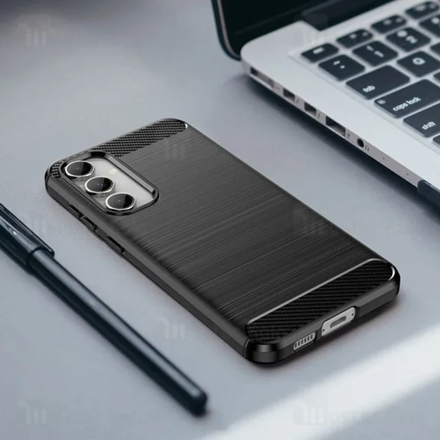 قاب فیبر کربنی سامسونگ Samsung Galaxy S23 FE 5G Rugged Armor Fiber Carbon - تصویر 7