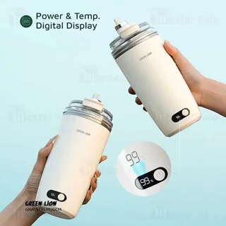 ماگ همزن دار گرین لاین Green Lion Auto-Stirring Mug GNATSTRLMUGCM ظرفیت 0.35 لیتر - تصویر 5