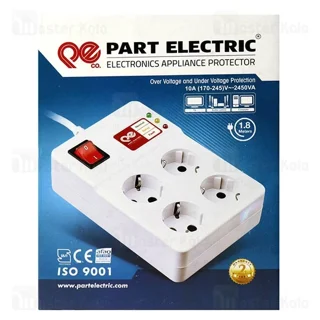 چند راهی و محافظ برق پارت الکتریک Part Electric PE2204 طول 1.8 متر - تصویر 4