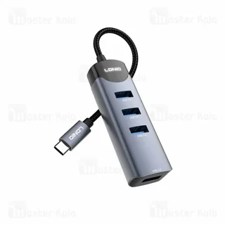 هاب 4 پورت تایپ سی الدینیو LDNIO DS-134C - تصویر 3