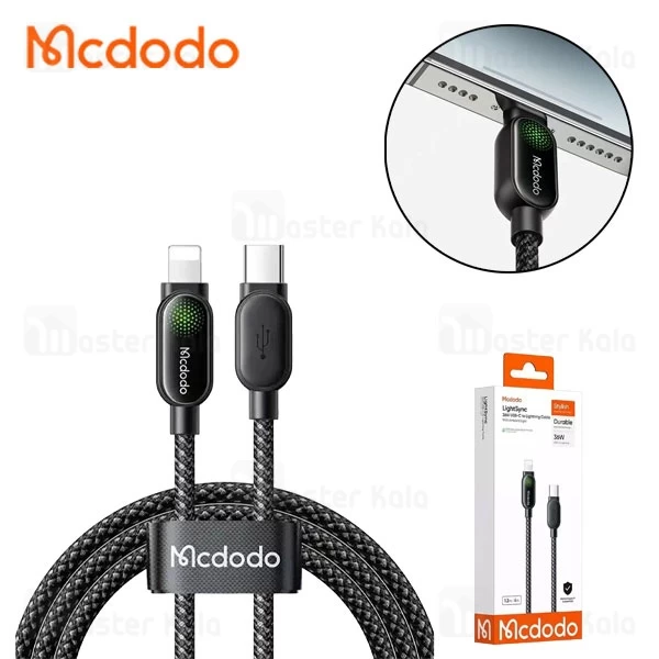 کابل لایتنینگ به Type C مک دودو Mcdodo CA-5390 طول 1.2 متر توان 36 وات