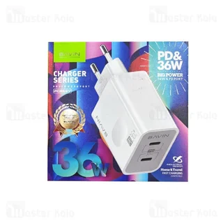 شارژر دیواری باوین Bavin PC859Y توان 36 وات همراه با کابل - تصویر 8