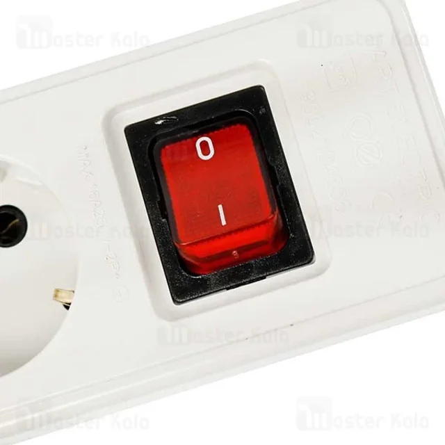 چند راهی برق پارت الکتریک Part Electric Shahab PE650 طول 5 متر - تصویر 5