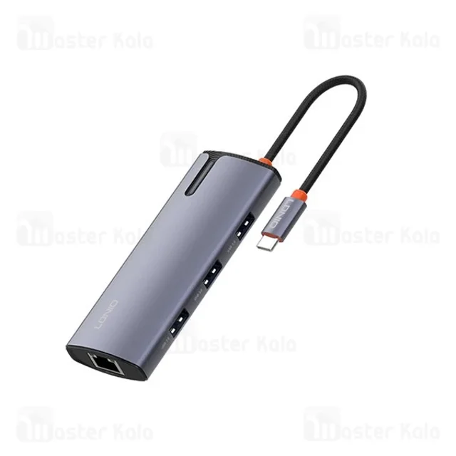 هاب 6 پورت تایپ سی الدینیو LDNIO DS-16U توان 100 وات - تصویر 2