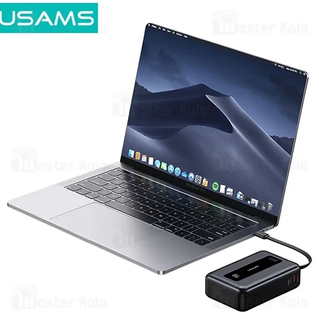 پاوربانک 20000 یوسمز USAMS CD243 توان 65 وات با کابل متصل - تصویر 7