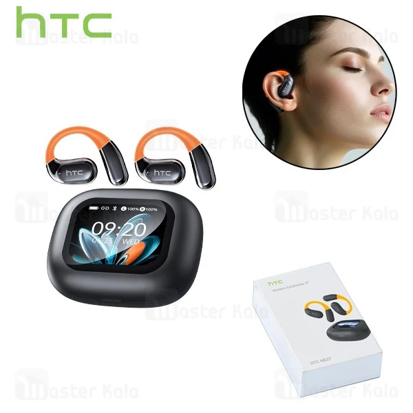 هندزفری بلوتوث اچ تی سی HTC NE27 با صفحه نمایش لمسی