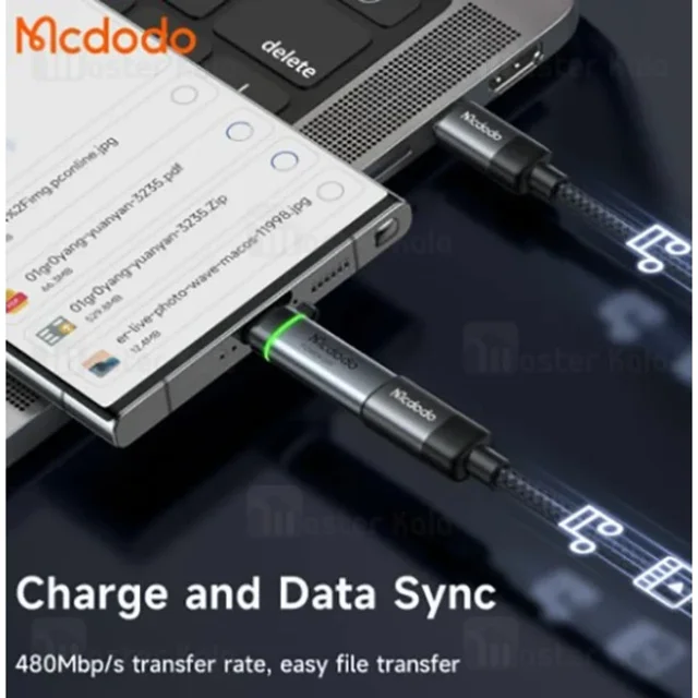 تبدیل Type-c مک دودو Mcdodo OT-245 توان 100 وات - تصویر 7