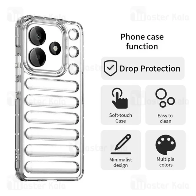 قاب پافر ضد ضربه شیائومی Xiaomi Redmi Note 14 5G TPU Capsule Shockproof - تصویر 3