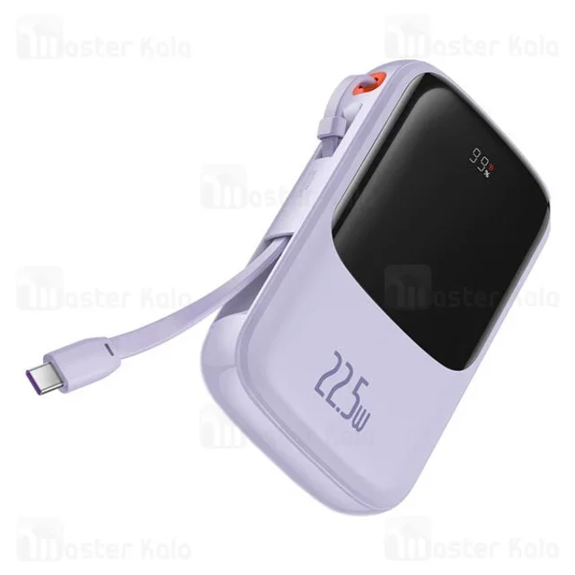 پاوربانک 10000 بیسوس Baseus Qpow Pro PPQD020101 توان 22.5 وات و کابل تایپ سی - تصویر 4