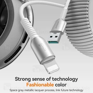 کابل لایتنینگ جویروم Joyroom S-A51 طول 1.2 متر شدت جریان 3 آمپر - تصویر 4