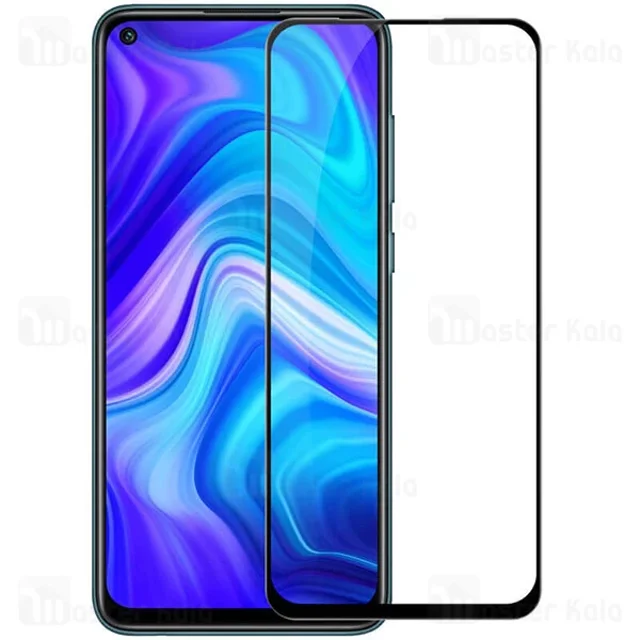 محافظ صفحه شیشه ای تمام صفحه تمام چسب نیلکین Xiaomi Redmi Note 9 / Redmi 10X 4G Nillkin - تصویر 2