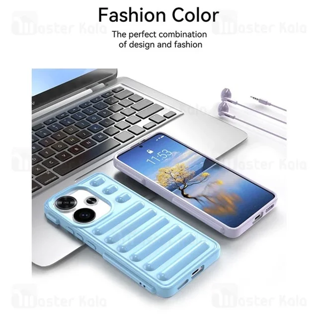 قاب پافر ضد ضربه شیائومی Xiaomi Poco F6 TPU Capsule Shockproof - تصویر 3