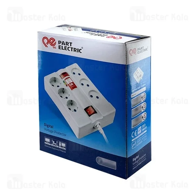 چند راهی و محافظ برق پارت الکتریک Part Electric PE2160 طول 5 متر - تصویر 5