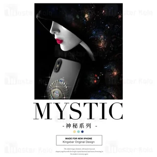 قاب فانتزی آیفون Apple iPhone X / XS Kingxbar Swarovski Mystic Series Lip - تصویر 3