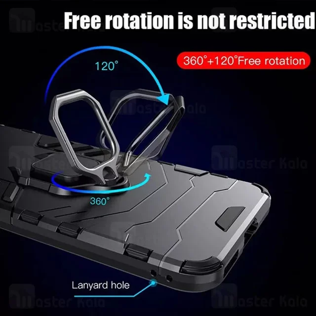 گارد ضد ضربه انگشتی Huawei Nova 8 SE KEYSION ShockProof Armor Ring - تصویر 2
