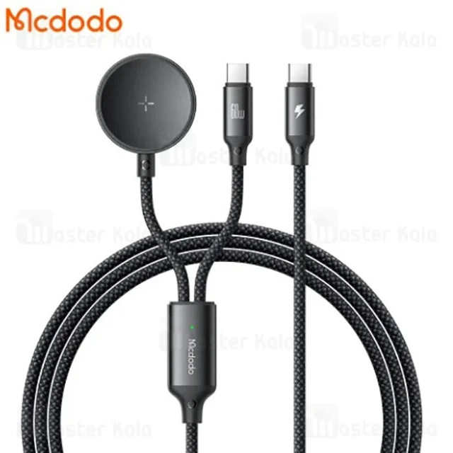 کابل Type-C به Type-C و شارژر گلکسی واچ مک دودو Mcdodo CA-421 Cable Wireless Charger توان - تصویر 2