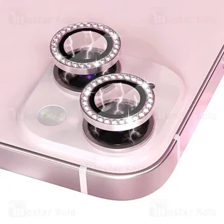 پک 2تایی محافظ لنز فلزی دوربین آیفون Apple iPhone 13 / iPhone 13 Mini Metal Ring Lens - تصویر 4