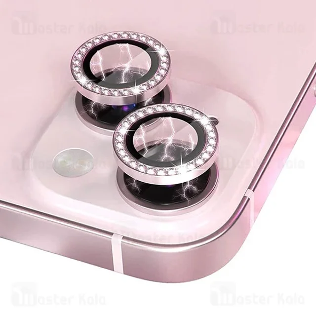 پک 2تایی محافظ لنز فلزی دوربین آیفون Apple iPhone 13 / iPhone 13 Mini Metal Ring Lens - تصویر 4
