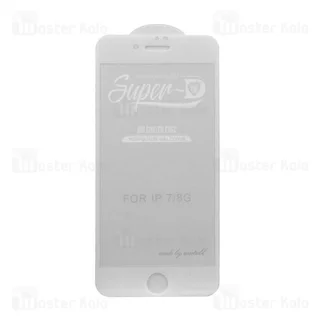 گلس تمام صفحه تمام چسب Apple iPhone 6 / 7 / 8 Super D Mietubl Glass - تصویر 3