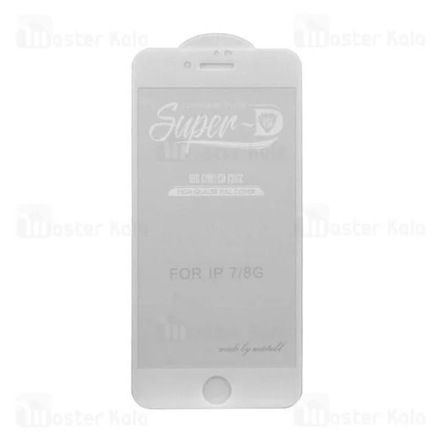 گلس تمام صفحه تمام چسب Apple iPhone 6 / 7 / 8 Super D Mietubl Glass - تصویر 3