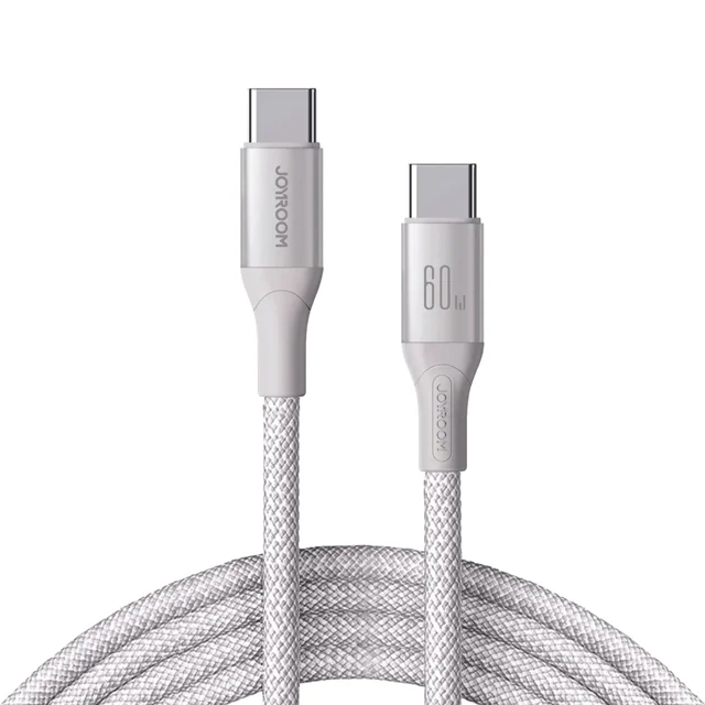 کابل USB-C به USB-C دو متری 60W برند جویروم مدل S-A28 - تصویر 2
