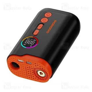 کمپرسور باد پرودو Porodo PD-LFST181 Lifestyle Air Inflator همراه با چراغ قوه - تصویر 4