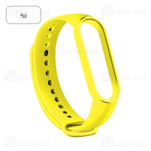 بند سیلیکونی دستبند سلامتی شیائومی Xiaomi Mi Band 7 Silicone Band - تصویر 5