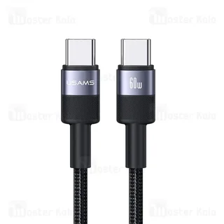 کابل Type C به Type C یوسمز Usams SJ724 طول 1.2 متر توان 60 وات - تصویر 2