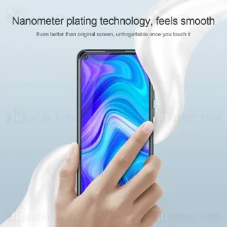 محافظ صفحه شیشه ای تمام صفحه تمام چسب نیلکین Xiaomi Redmi Note 9 / Redmi 10X 4G XD CP+ Max - تصویر 6