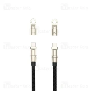کابل Type-C به Type-C بیوا Biva C-36CC Zinc Alloy Lanyard Data Cable طول 1.2 متر توان 60 - تصویر 2