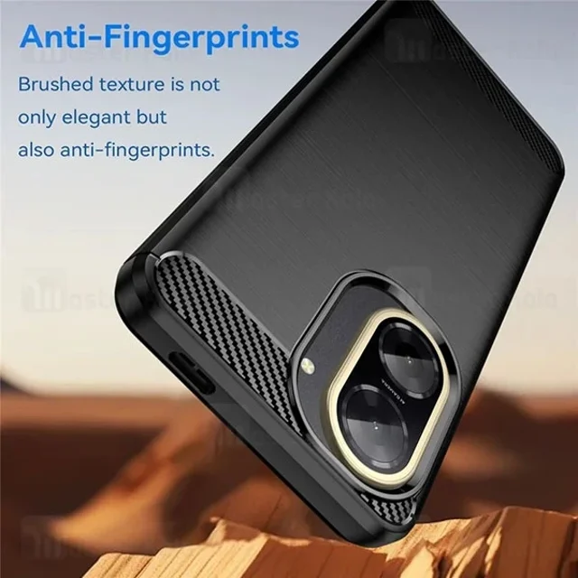 قاب فیبر کربنی شیائومی Xiaomi Redmi A5 / Poco C71 Rugged Armor Fiber Carbon - تصویر 7