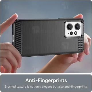 قاب فیبر کربنی شیائومی Xiaomi Redmi Note 12 4G Rugged Armor Fiber Carbon - تصویر 5