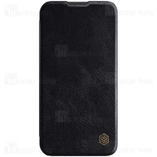 کیف چرمی نیلکین آیفون Apple iPhone 14 Plus Nillkin Qin Pro Leather Case دارای محافظ دوربین - تصویر 3