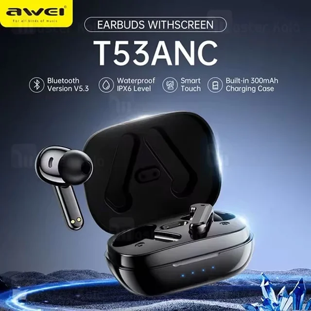 هندزفری بلوتوث اوی Awei T53 ANC - تصویر 5