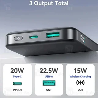 پاوربانک وایرلس مگنتی 10000 جویروم Joyroom JR-PBM12 توان 22.5 وات - تصویر 3