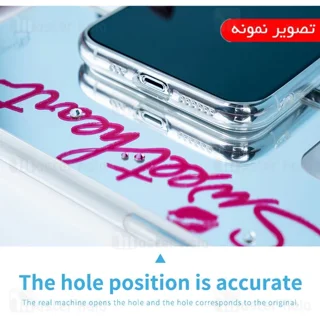 قاب آینه ای Apple iPhone 11 Pro Kingxbar Swarovski Angel Series - تصویر 5