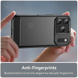قاب فیبر کربنی آیفون Apple iPhone 17 Pro Max Rugged Armor Fiber Carbon - تصویر 6