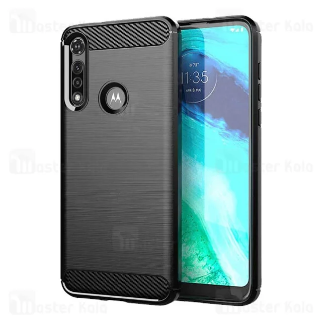 قاب فیبر کربنی موتورولا Motorola Moto G8 Plus / One Vision Plus Rugged Armor Fiber Carbon - تصویر 5