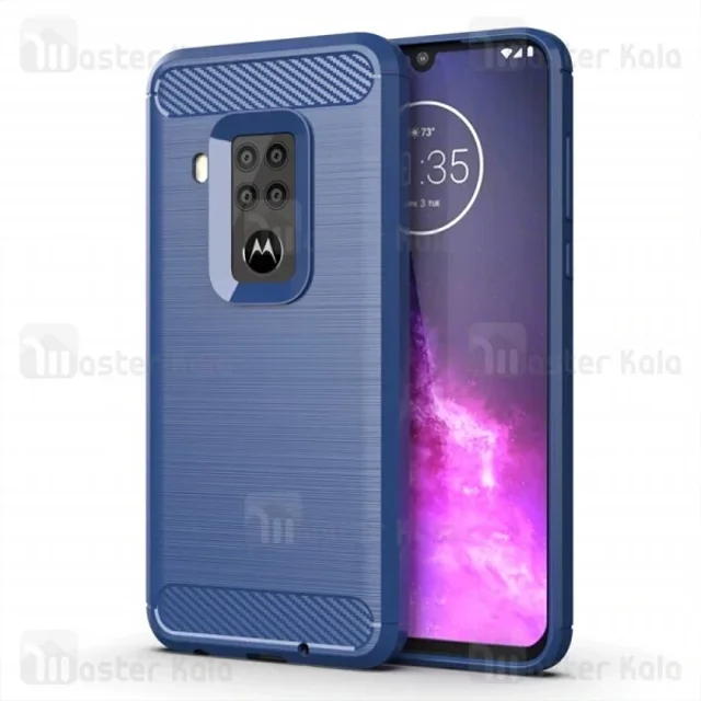 قاب محافظ ژله ای موتورولا Motorola One Zoom / One Pro Rugged Armor Fiber Carbon - تصویر 6